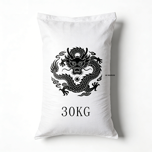 Sacs en polypropylène tissé recyclé PP en gros avec impression offset 25 kg pour l'emballage d'engrais, d'aliments pour animaux et de farine - Product Image 5