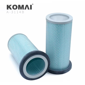 ไส้กรองอากาศเครื่องยนต์ดีเซล Komai OEM/ODM รุ่น AF4868 A-6016 P539479 SA18036 สำหรับ Fleetguard - Product Image 2