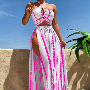 Traje de Baño Estilo Sexy y Seductor 2026, Conjunto de Ropa Femenina de Alta Gama Europea y <span class=keywords><strong>Americana</strong></span> - Product Image 1