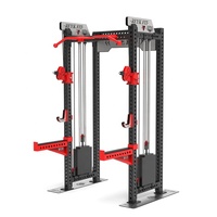 Équipement de musculation de haute qualité, directement de l'usine, équipement de fitness commercial pour salle de sport intérieure, système de câbles croisés avec plaque de base en acier inoxydable