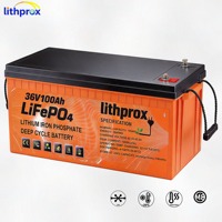 Batterie pour trottinette électrique 36V100AH 3.6KWh LiFePO4, cellule de batterie grande capacité, charge équilibrée pour usage médical, certifiée UL CE