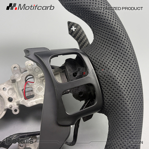 Volante Personalizado de Cuero y Palancas de Cambio Magnéticas de Fibra de Carbono para Lexus IS RC NX GS 250 300 300h 350DS 500 F Sport - Product Image 4