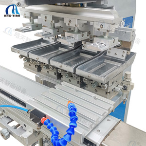 Haotian 4 Color Servo Pad <b>Printing</b> <b>Machine</b> P-150S4E For Toys Electronics Plastics - Product Image 1