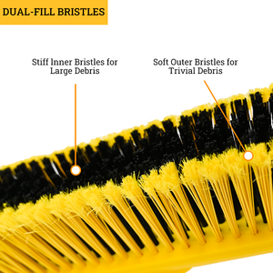 Tái Sử Dụng Công Nghiệp Ngoài Trời Làm Sạch 24 Inch Sàn Vườn Chổi Nhựa Đẩy Chổi Với Tay Cầm Dài - Product Image 6