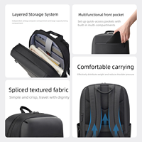 Mochila Impermeable con Revestimiento de Película, Estilo Retro 2026, para Computadora Portátil, Informal y de Negocios, Gran Capacidad, Combinable con Todo