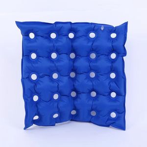 Inflatable Seat Cushion Blue Square Medical Anti-Decubitus <b>Pad</b> <b>For</b> Bedridden Wheelchair Users Office Workers <b>Hips</b> Support - Product Image 4