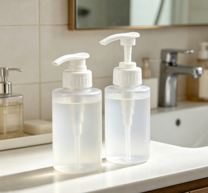 Botellas de Plástico con Cabezal Dosificador, Duraderas, Portátiles y Antiderrames de Source Factory para Champú, Gel de Ducha y Desinfectante de Manos - Reutilizables - Product Image 4
