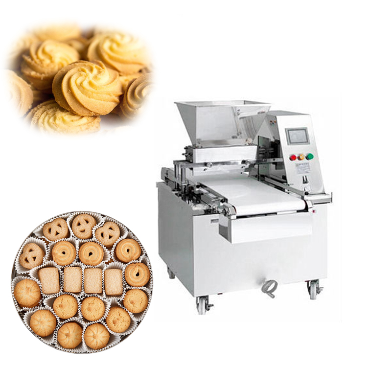 Stainless steel small mini automatic cookies making machine price