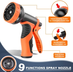 <span class=keywords><strong>Tubo</strong></span> <span class=keywords><strong>da</strong></span> <span class=keywords><strong>Giardino</strong></span> Leggero Espandibile 3X ad Alta Pressione in Poliestere con Connettore in Ottone per Irrigazione e Lavaggio - Product Image 4