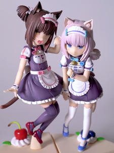 Figura de Acción de Anime de PVC de 20 cm, 2 Estilos, Nekopara <span class=keywords><strong>Chocolat</strong></span>, Vestido de Sirvienta, Figura de Vanilla, Modelo de Juguete Coleccionable, Muñeca de Regalo - Product Image 4