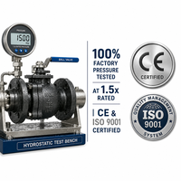 Válvula de Bola de 2 Piezas de Acero al Carbono WCB 1000 WOG con Rosca NPT BSP, Válvula de Bola de Dos Piezas con Palanca para Agua, Aceite, Gas, Tuberías Industriales