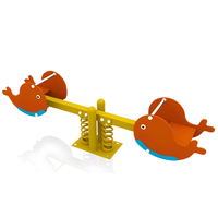 LSD Seesaw Horse Spring Rider Chair Toy - Équipement de terrain de jeu commercial en plastique pour l'extérieur, pour enfants de 4 ans et plus, unisexe, couleur personnalisable