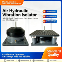 Isolateur de vibrations à amortissement pneumatique, support anti-vibrations à ressort pneumatique pour pompe, climatiseur, équipement industriel, amortisseur de chocs