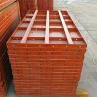 Panneaux de coffrage en acier Q235 pour colonnes et dalles en béton, système de support de coffrage métallique pour la construction