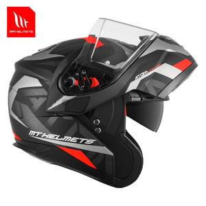 Casco Modular Unisex MTHELMETS FF, CE/ABS, Ventilación para Todas las Estaciones, Cierre de Liberación Rápida, Directo de Fábrica, Nuevo, para Carreras/Paseos en Moto - Product Image 2