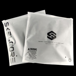 Packaging Zip Lock Bags Plastic PE Clothing Packaging Offset Printing <b>Shoes</b> Clothing Zipper Top EVA Bag - Product Image 1