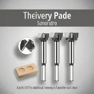 Fresa de 6-1/4 pulgadas para paneles de puerta delgados, cortador de paneles de puerta de armario, fresa de perfil floral, fresa de corte de bordes, broca de router, OEM - Product Image 3