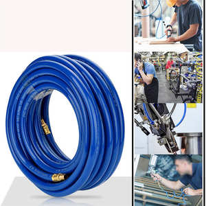 Vente chaude 300 PSI Tuyau d'air court léger et robuste <span class=keywords><strong>3</strong></span>/8 pouces X <span class=keywords><strong>6</strong></span> pieds 1/<span class=keywords><strong>4</strong></span> pouces. Raccords MNPT Tuyau <span class=keywords><strong>de</strong></span> compresseur d'air - Product Image 6