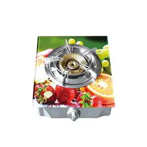 Single Burner Tempered Glass Top Portable Gas Stove for sales