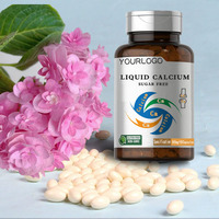 Capsules de calcium et vitamine D3 OEM 1200 mg – Complément nutritionnel pour adultes pour la densité osseuse – Marque privée personnalisée