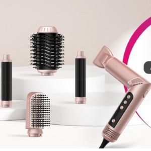 1400W 5 in1 Negative ionische Luft Luftstrom Haar Multi Styler Equl 5-in-1 Haartrockner Bürste Combo Lockens täbe Salon mit Reisetasche - Product Image 3