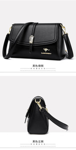 Bolsos de Mano de Alta Calidad para Mujer, Bolso de Hombro de Cuero PU, Bolsos de Mensajero de Diseñador de Moda para Damas, Nuevo Bolso Cruzado de Lujo - Product Image 4