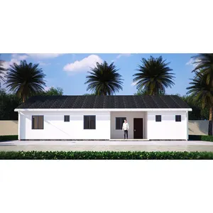 Slopes Roof Modular House Well Finished Four Bedroom With Kitchen Facilities
