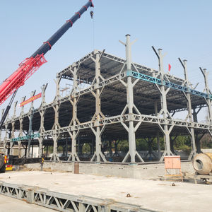 Estructura Metálica Moderna, Edificio de Acero Prefabricado, Almacén y Fábrica, Almacén Logístico - Product Image 6