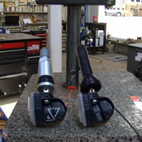 Medidores de neumáticos de 6 ruedas TPMS para camiones con repetidores RS232 en tiempo real Probador de batería Garantía de 1 año