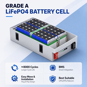 แบตเตอรี่314Ah ลิเธียม48โวลต์51.2โวลต์หน้าจอสัมผัสปิด LiFePO4 15kWh แบตเตอรี่เก็บพลังงานแสงอาทิตย์สำหรับอพาร์ทเม้นท์ - Product Image 2
