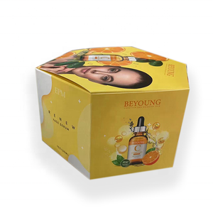 Chuyên nghiệp Tùy chỉnh hình chữ nhật các tông hộp vận chuyển <span class=keywords><strong>handmade</strong></span> giấy nghệ thuật Vàng thùng carton cho mỹ phẩm Matt cán in ấn - Product Image 2