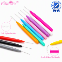 Fabricant Fubowen, brosses à sourcils micro-fines, brosses pour la lamination des sourcils, outil pour les cils, fournisseur professionnel en Chine