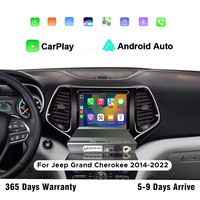 Module GPS DSP Android Auto CarPlay sans fil CARUPEZ pour JEEP Compass Renegade 17-21, système Panasonic, garantie 1 an, Plug & Play