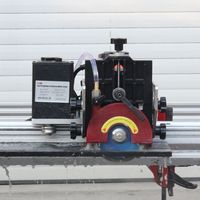 Machine à découper les carreaux Raizi avec guide de rail pour carreaux de céramique grand format et marbre