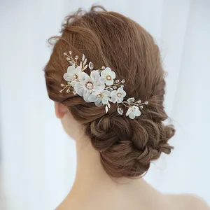 Fashion Bridal hair comb Wedding headpiece Bridal rhinestone wedding hair comb