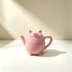 <span class=keywords><strong>Tirelire</strong></span> en céramique rose <span class=keywords><strong>licorne</strong></span> minimaliste, élégante boîte à monnaie pour la décoration intérieure moderne - Product Image 4