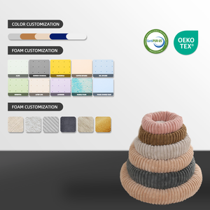 Pet köpek kedi bellek köpük/pamuk kadife yatak özel köpek uyku çekyat su geçirmez çıkarılabilir kapak - Product Image 3