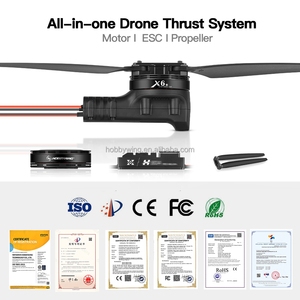 Moteur UAV <span class=keywords><strong>Hobbywing</strong></span> X6 Se 6208 280KV 380KV 60A BLDC ESC 6S Lipo D25mm 22inch Props Moteur de drone haute puissance <span class=keywords><strong>Hobbywing</strong></span> X6se - Product Image 4