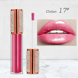 Lipgloss toptan satıcı oluşturmak özel logo ruj hiçbir logo glitter shimer çıplak kadife uzun ömürlü mat sıvı ruj