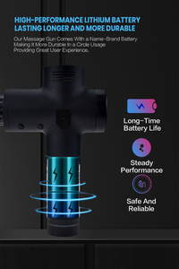 2020 de alta calidad profesional de Fitness de refuerzo eléctrica masaje del cuerpo del arma músculo percusión terapia - Product Image 3