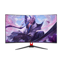 Moniteur de jeu incurvé 27 32 pouces 1K 2K 4K Moniteur LED pour ordinateur