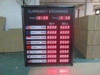 Affichage numérique LED Programmable, tableau d'affichage des prix/taux de monnaie, nouvelle collection