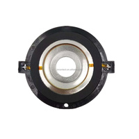 Bobine vocale de 37,6 mm avec diaphragme en titane et contour en caoutchouc, 1,5 pouce, pour remplacement de transducteur de compression pour enceinte PA professionnelle