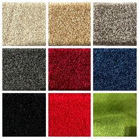 Moquette Mur-à-Mur Unie Antidérapante Sans Formaldéhyde Isolation Phonique Rouleau Complet pour Chambre Hôtel Restaurant 100% PP
