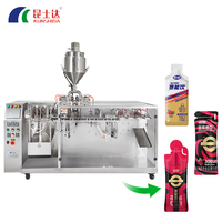 Machines de remplissage entièrement automatiques pour sachets Doypack, pour eau, bâtonnets glacés, lait, jus, liquides, sachets et emballages.