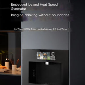 Dispenser d'Acqua Integrato Caldo/Freddo con Compressore, Schermo Touch, Purificatore d'Acqua, Macchina a Tubazione, Montaggio a Parete per Uso Domestico - Product Image 6