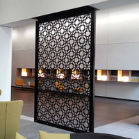 Panneaux de cloison décoratifs en aluminium découpés au laser avec motif 3D YISHANG, écran d'intimité intérieur pour hôtel, villa, bureau, restaurant