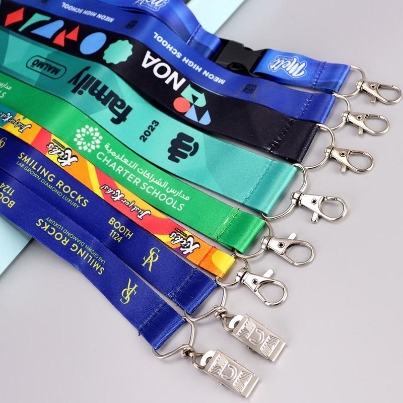 Designer Woven Lanyards Unique Patterns for Creative Brands 2