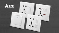 86type usine ODM/OEM 220V-250V interrupteurs électriques et prise PC prise électrique universelle 13A prise de courant à 3 broches avec interrupteur