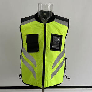 <span class=keywords><strong>Gilet</strong></span> de sécurité réfléchissant <span class=keywords><strong>sans</strong></span> manches / Vêtement d'inspection pour l'ingénierie de la construction / Veste de travail - Product Image 4